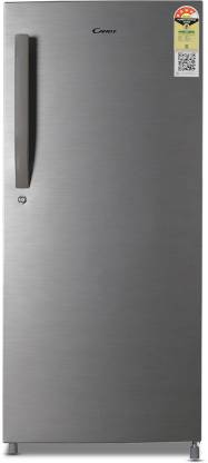 CANDY 190 L Direct Cool Single Door 4 Star Refrigerator  (Brushline Silver, CSD2004SS)