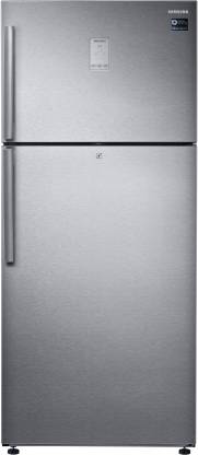 SAMSUNG 551 L Frost Free Double Door 2 Star Refrigerator  (Ez Clean Steel, RT56B6378SL/TL)