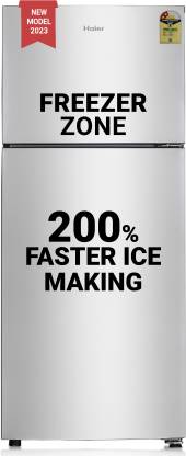 Haier 240 L Frost Free Double Door 2 Star Refrigerator (Moon Silver, HEF-252EGS-P) Haier 240 L Frost Free Double Door 2 Star Refrigerator (Moon Silver, HEF-252EGS-P)