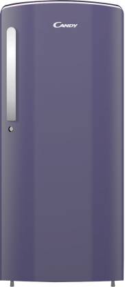 CANDY 205 L Direct Cool Single Door 3 Star Refrigerator  (Radish Blue, CSD2163RS)