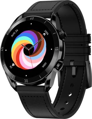 Fire-Boltt Legacy 1.43 AMOLED Bluetooth Calling with First Ever Wireless Charging Smartwatch  (Black Strap, 1.43)
