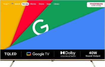 Thomson 164 cm (65 inch) Ultra HD (4K) LED Smart Google TV with Dolby Vision & Dolby Atmos  (65OPMAX9033)