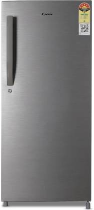 CANDY 190 L Direct Cool Single Door 5 Star Refrigerator  (Brushline Silver, CSD2005SS)