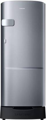 SAMSUNG 192 L Direct Cool Single Door 2 Star Refrigerator  (Elegant Inox, RR20A1Z1BS8/HL)