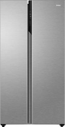 Haier 630 L Frost Free Single Door Convertible Refrigerator  (Shiny Steel, HRS-682SS)