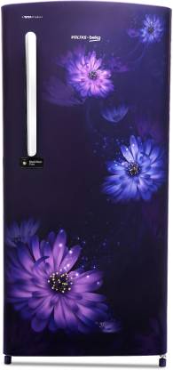 Voltas Beko 225 L Direct Cool Single Door 3 Star Refrigerator  (Dahlia Blue, RDC245C60/DBEXXXXSG)