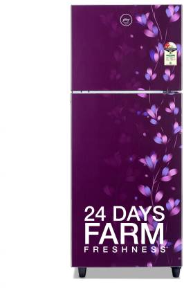 Godrej 234 L Frost Free Double Door 2 Star Refrigerator  (Jade Purple, RT EONALPHA 250B 25 RI JD PR)