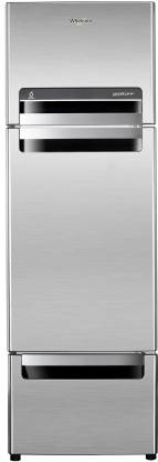 Whirlpool 330 L Frost Free Triple Door Refrigerator  (Alpha Steel (N), FP 343D PROTTON ROY ALPHA STEEL ( N))