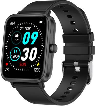 Fire-Boltt Ninja Calling Pro 1.69 inch Bluetooth Calling Smartwatch with AI Voice Assistant Smartwatch  (Black Strap, Free Size)