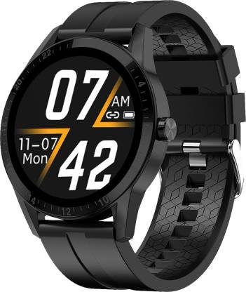Fire-Boltt Talk 1.28" Bluetooth Calling Smart Watch with 3D Display & 360 Health Tracking Smartwatch  (Black Strap, 46)