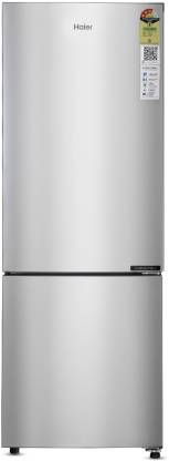 Haier 237 L Frost Free Double Door 3 Star Refrigerator  (Moon Silver, HEB-243GS-P)