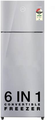 Godrej 223 L Frost Free Double Door 3 Star Convertible Refrigerator (Steel Rush, RT EONVALOR 260C RCIF ST RH) Godrej 223 L Frost Free Double Door 3 Star Convertible Refrigerator (Steel Rush, RT EONVALOR 260C RCIF ST RH)