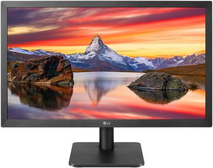 LG Led-Monitor 21.5 Inches Full HD LED Backlit VA Panel with OnScreen Control, Reader Mode, Flicker Free Monitor (22MP400-B.BTR)  (AMD Free Sync, Response Time: 5 ms, 75 Hz Refresh Rate)