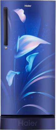 Haier 195 L Direct Cool Single Door 5 Star Refrigerator with Base Drawer  (Marine Arum, HED-20FMA)