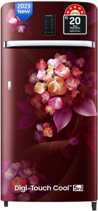 SAMSUNG 189 L Direct Cool Single Door 5 Star Refrigerator with Digi-Touch Cool,Digital Inverter (Hydrangea Plum, RR21C2E25HT/HL) SAMSUNG 189 L Direct Cool Single Door 5 Star Refrigerator with Digi-Touch Cool,Digital Inverter (Hydrangea Plum, RR21C2E25HT/HL)