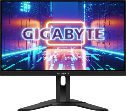 GIGABYTE G Series 23.8 inch Full HD IPS Panel with 90% DCI-P3 / 120% sRGB, HDR Ready, 1920 X 1080 Display Gaming Monitor (G24F)  (AMD Free Sync, Response Time: 1 ms, 165 Hz Refresh Rate)
