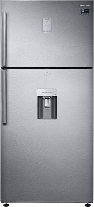 SAMSUNG 523 L Frost Free Double Door 2 Star Convertible Refrigerator with 5In 1  (Ez Clean Steel, RT54B6558SL/TL)