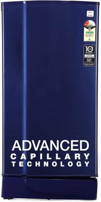 Godrej 180 L Direct Cool Single Door 2 Star Refrigerator  (Steel Blue, RD EDGE 205B WRF ST BL)