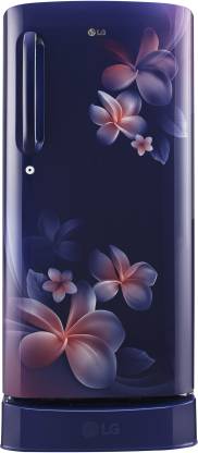 LG 185 L Direct Cool Single Door 5 Star Refrigerator (Blue Plumeria, GL-D201ABPU) LG 185 L Direct Cool Single Door 5 Star Refrigerator (Blue Plumeria, GL-D201ABPU)