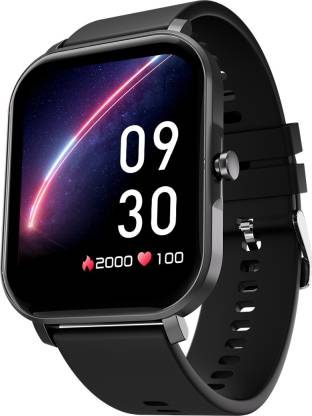 Fire-Boltt Epic Plus with1.83" 2.5D Curved Glass,SPO2, Heart Rate tracking, Touchscreen Smartwatch  (Black Strap, Free Size)