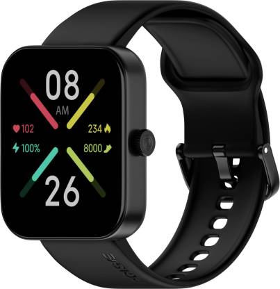 Noise ColorFit Caliber 2 with 1.83'' Display, Upto 12 Day Battery, 60 Sports Mode Smartwatch  (Black Strap, Regular)