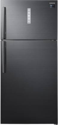SAMSUNG 670 L Frost Free Double Door 2 Star Refrigerator  (Black Inox, RT65B7058BS/TL)