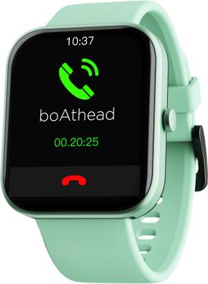 boAt Wave Arcade with 1.81 inch HD Display and Bluetooth Calling Smartwatch  (Green Strap, Free Size)