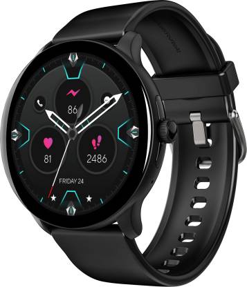 boAt Lunar Connect Pro Bluetooth Calling Smartwatch with 1.39'' AMOLED Display Smartwatch  (Active Black Strap, Free Size)