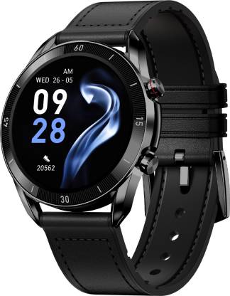 Fire-Boltt Almighty 1.39" AMOLED BT Calling Smartwatch High Res 464*464, Voice Assistance Smartwatch  (Black Strap, Free Size)