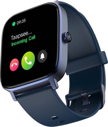 Noise Colorfit Icon 2 1.8'' Display with Bluetooth Calling, AI Voice Assistant Smartwatch  (Blue Strap, Regular)
