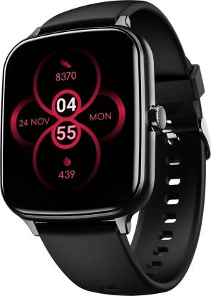 boAt Wave Smart Call with Bluetooth Calling and 1.69 HD Display Smartwatch  (Black Strap, Free Size)