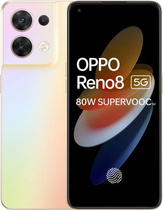 OPPO Reno8 5G (Shimmer Gold, 128 GB) (8 GB RAM)