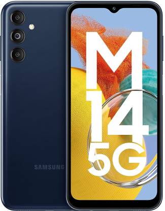 SAMSUNG Galaxy M14 5G (Berry Blue, 128 GB) (4 GB RAM)