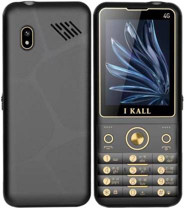 I Kall K88 PRO 4G Keypad Mobile (Black)