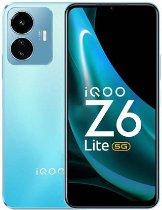 IQOO Z6 Lite 5G (Without Charger) (Stellar Green, 128 GB) (6 GB RAM)