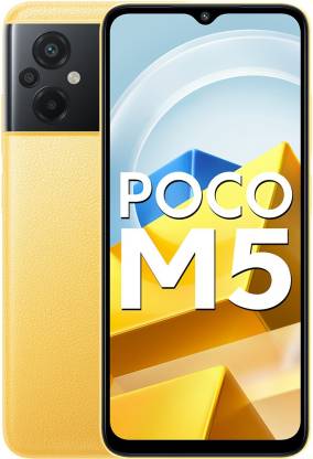 POCO M5 (Yellow, 128 GB)  (6 GB RAM)