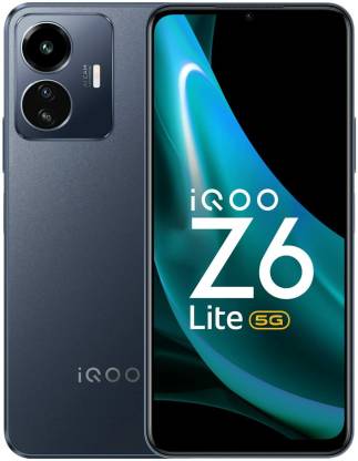 IQOO Z6 Lite 5G (Without Charger) (Mystic Night, 64 GB)  (4 GB RAM)