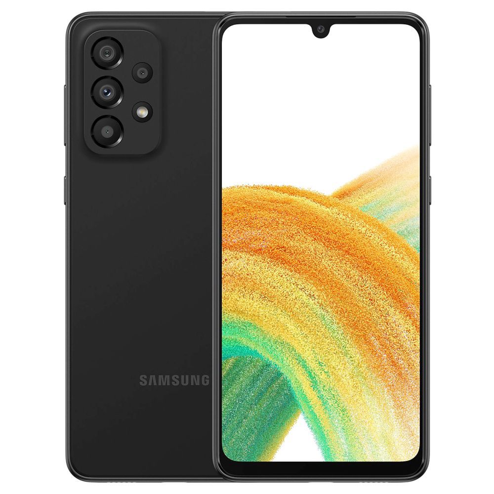 SAMSUNG Galaxy A33 (Awesome Black, 128 GB)  (8 GB RAM)