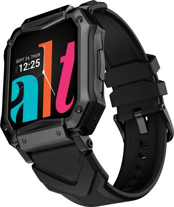 alt Hustle, 1.65 HD Display, BT Calling, 100 Sports,300 Watchfaces Rugged Smartwatch Smartwatch (Black Strap, Regular) alt Hustle, 1.65 HD Display, BT Calling, 100 Sports,300 Watchfaces Rugged Smartwatch Smartwatch (Black Strap, Regular)