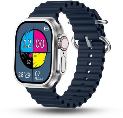 Pebble Cosmos Engage 1.95" Largest Display,High-Resolution,BT Calling,Wireless Charging Smartwatch (Black Strap, Free Size) Pebble Cosmos Engage 1.95" Largest Display,High-Resolution,BT Calling,Wireless Charging Smartwatch (Black Strap, Free Size)