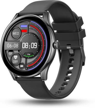 Pebble Cosmos Bold Smartwatch (Jet Black Strap, Free Size)