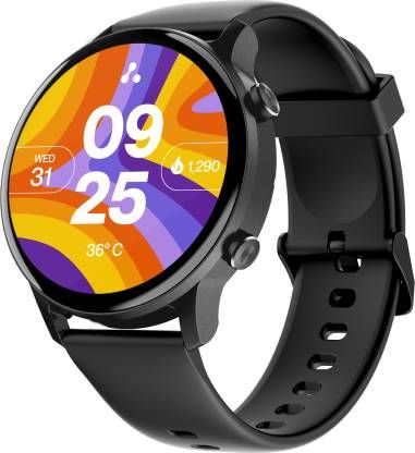 Ambrane Wise-Roam 2, 1.39" Full HD display BT calling and complete health tracking Smartwatch (Black Strap, Regular) Ambrane Wise-Roam 2, 1.39" Full HD display BT calling and complete health tracking Smartwatch (Black Strap, Regular)