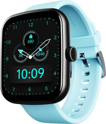 boAt Wave Beat with boAt Coins, DIY Watch Face Studio & 1.69'' HD Display Smartwatch  (Blue Strap, Free Size)
