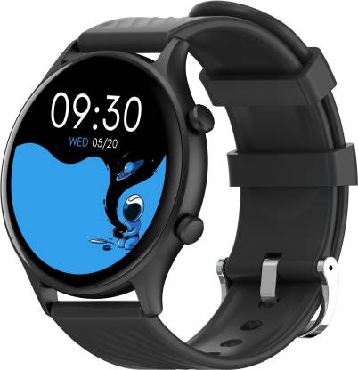 Fire-Boltt Legend Bluetooth Calling with 1.39'' Round Dial, Dual Button Technology Smartwatch (Black Strap, Free Size)