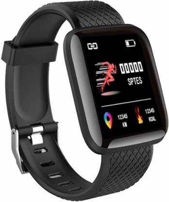 TXOR Storm M5 35mm Screen with SPO2 and BP Monitor Smartwatch(Black Strap, 35 mm)