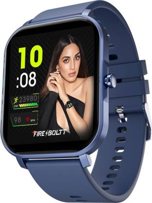 Fire-Boltt Epic Plus with1.83" 2.5D Curved Glass,SPO2, Heart Rate tracking, Touchscreen Smartwatch(Blue Strap, Free Size)