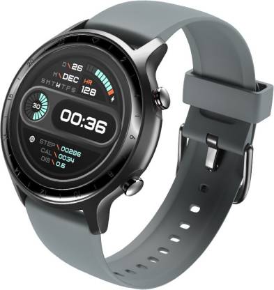 Noise NoiseFit Active with GPS, SpO2 Monitor Smartwatch(Grey Strap, Regular)