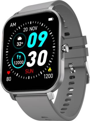 Fire-Boltt Epic Plus with1.83" 2.5D Curved Glass,SPO2, Heart Rate tracking, Touchscreen Smartwatch (Grey Strap, Free Size)