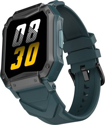 alt Hustle, 1.65 HD Display, BT Calling, 100 Sports,300 Watchfaces Rugged Smartwatch Smartwatch  (Teal Strap, Regular)