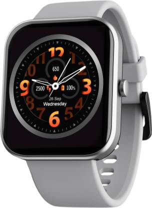 boAt Wave Arcade with 1.81 inch HD Display and Bluetooth Calling Smartwatch  (Grey Strap, Free Size)